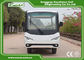Silver 11 Seater Electric Sightseeing Bus 7.5KW KDS Motor 1 Year Warranty