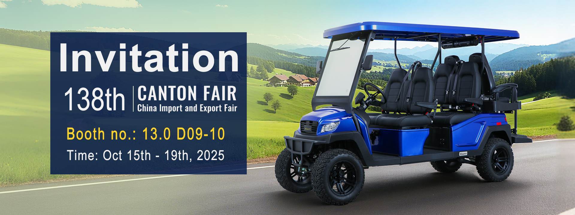 kwaliteit Elektrische golfkarretjes Fabriek