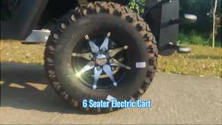 M1S4 + 2FF Introduceer een nieuw ontwerp 6-zits golfkar, elektrisch met 48 V batterij met Ce-gecertificeerd voor u