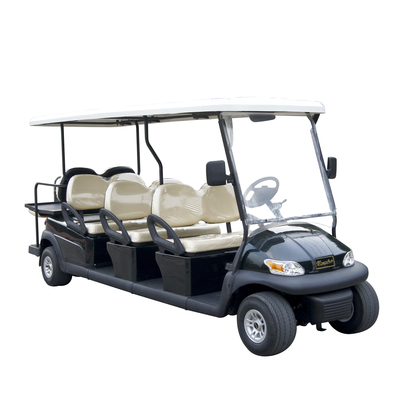 New Design 6 Seats Electric Golf Car Sightseeing Shuttle Bus Lithium Battery Powered Chinese Manufacturer